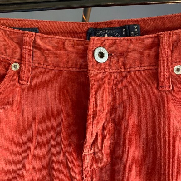 Lucky Brand Rust Corduroy Lolita Pants - Picture 3 of 9